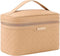 Dajasan Makeup Bag Cosmetic Bag, Travel Makeup Bag, Large Capacity Makeup Organizer Bag, Portable Travel Toiletry Bag for Women Girls, PU Leather ...