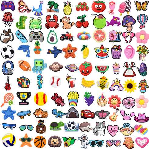 100PCS Pencil Toppers,Cute Pencil Charms for Kids classroom prizes elementary Pencil Decorations for School Supplies, Classroom Rewards Kids Incen...