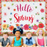 51 PCS Spring Bulletin Board for Classroom Wildflowers Bulletin Board Decorations Hello Spring Bulletin Board Cutouts Set Flowers Cutouts Spring F...