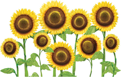 Tervis Plastic Sunflowers Tumbler with Wrap and Yellow Lid 16oz, Clear...