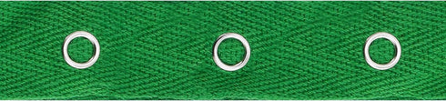 Mandala Crafts Metal Snap Tape for Sewing by Yard - Green Cotton Snap Button Trim Baby Snaps for Sewing - Fastener Button Strips Snap Tape for Bab...