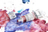 Schmincke - HORADAM® AQUARELL, Super Granulation, 14 934 006 Shire Blue, 15 ml tube, very strong granulating colors, finest, super granulating wat...