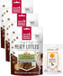 Bundle (3) Honest Kitchen Harvest Surf & Turf Meaty Littles Dog Treats (Chicken & Salmon Recipe, 4-oz Bags) with AuroraPet Wipes...