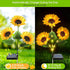Solar Lantern Light Replacement Top ,LED Solar Panel Lantern Lid Lights Replacement Part for Outdoor Flower DIY Solar Flower Lights Garden Patio D...