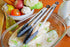 Silicone Cooking Tongs Set - Tongs for Nonstick Cookware - Stainless Steel Tongs with Silicone Tips - 9-Inch 12-Inch Tongs for Cooking - 2-Piece S...