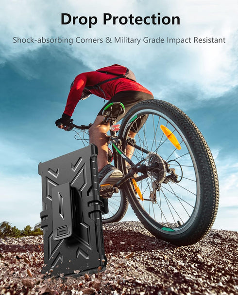 FNTCASE for Samsung Galaxy S22 Ultra Case: Built-in Screen Protector & Kickstand & Belt-Clip Holster, Extra Front Frame Full-Body Dual Layer Rugge...