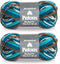 Patons Kroy Socks Yarn, 2-Pack, Route 66 (Blue, Green, and Brown Yarn)......
