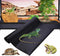 17.7 x 80 Inch Bearded Dragon Tank Carpet, Reptile Terrarium Liner Substrate for Leopard Gecko, Snake, Lizard and Tortoise, Non-Adhesive Reptile M...