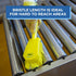 Vikan 41922 Brush,Washing,Stiff,10",PP/PBT,Green...