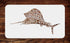 Marlin Stencil, 11.5 x 6 inch (M) - Mosaic Fish Sailfish Wall Stencils for Painting Template...