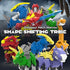 5-in-1 Robot Dinosaur Toys Set: Large Transforming Robot Take Apart Kit with 5 Dinosaur Action Figures - Triceratops Deformation Toys for Kids Age...