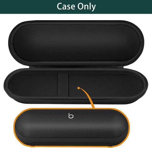 Aenllosi Hard Carrying Case Compatible with Beats Pill - Wireless Bluetooth Speaker (Case Only) (Matte Black)...