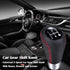 HiSport Gear Shifter Knobs 5 Speed Manual Stick Shift Handle Leather Car Shift Knob with 3 Adapters of Manual Gear Shift Knob for Manual Car Manua...