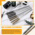 Wire Tube Brushes for Cleaning Pipe Tube Brass Brush Stainless Steel Round Wire Brush Brass Pipe Cleaning Brush Wire Pipe Cleaner Brush for Auto P...