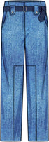 Simplicity Misses' Belt and Cargo Pants Sewing Pattern Packet, Sizes 18-20-22-24-26, Multicolor...