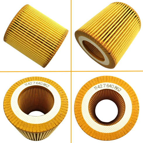 Engine Oil Filter Adapter Housing Gasket Cooler Seal Kit fit for BMW 128i 135i 323i 325xi 328i xDrive 328xi 330i 330xi 335i 335is 335xi 530i 535i ...
