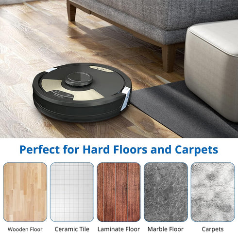 AV2610WA RV2610WA Vacuum Mop Replacement Pads Compatible with Shark RV2610WA AV2610WA RV2620WD RV2410WD AI Ultra 2- in-1 Robot Vacuum, Washable Re...