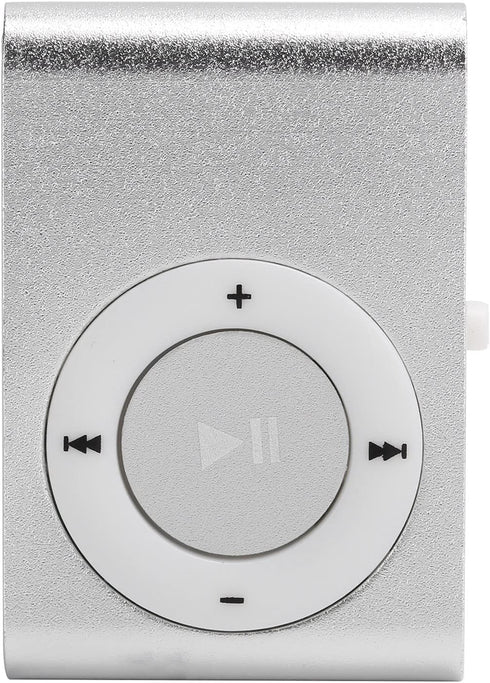 Sport MP3 Players with Clip, Portable Music Player, Screenless MP3 Players, Mini MP3 Player with Earphone and USB Cable(Silver)...