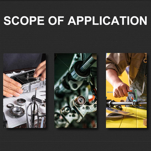 T-Handle Hex Keys Ball End Long Arm Metric Hexagon Allen Wrench Repair Kit Hand Tool for Home Automotive 45 Steel Green 6mm...