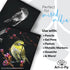 Art-N-Fly Black Sketch Pad Mini 5.5x8.5" 2 Pack - Black Paper Sketchbook for Drawings, Perforated Edge on Spiral 100 Sheets Total - Art Sketch Boo...