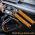 Headrest Grab Handles for Jeep Wrangler, Toyota Tacoma, Trucks, SUV, Ford Bronco - Paracord Handles, Universal, Yellow, 1 Pair...