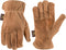 Wells Lamont Leather Work Gloves, Suede Cowhide, Large (1012L) , Brown...