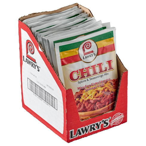 Lawry's Chili Spices & Seasonings Mix, 1.48 oz (Pack of 12)...
