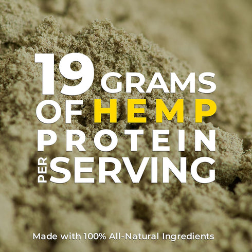 Hemp Protein Powder, Lab Tested 100% Gluten Free, Plant Based & Vegan Raw Protein Powder - Perfect for Keto Diets, Meal Replacement Shakes, Sport ...