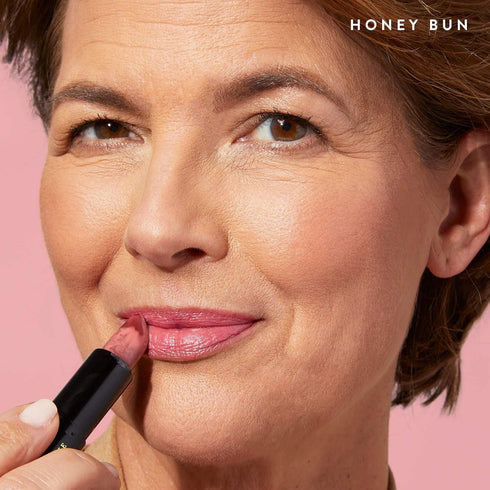 LAURA GELLER NEW YORK Italian Marble Sheer Lipstick - Honey Bun - Hydrating & Lightweight - Vitamin E & Caster Seed Oil - Cream Finish...