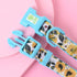 Mile High Life | Girl Dog Collars | Cute Bandana Collar | Soft Poly Cotton Fabric Collars for Small Dogs | Flower & Fruit Pattern(Bindweed, Collar...