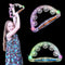 The Dreidel Company Flashing Tambourines Hand Held, 9" Inch Tambourine Flashes in Assorted Colors, Ring Metal Jingles Percussion Musical Education...