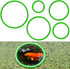5 Pcs Aquarium Floating Plant Corral,5 Sizes of Aquarium Floating Plant Ring, Aquarium Feeding Ring for Intercepts Floating Plants, Fish Feeding R...