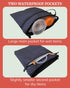 Wet Dry Bag - Waterproof Wet Bag for Travel, Wetbag for Swimsuit, Diaper, Clothes, Period Underwear - Breast Pump Parts Organizer - Zippered Pouch...