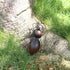 Tooarts Metal Yard Art Ant Garden Decor Indoor Outdoor Insect Tree Porch Patio Sculpture Black...