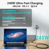 USB4 Cable, with Thunderbolt 4 Cable, 240 W Charging Cable, 40 Gbps Data Cable, 8K @ 60Hz 4K120Hz HDR, PD3.1, USB C to USB C Cable, for Hub, Dock ...