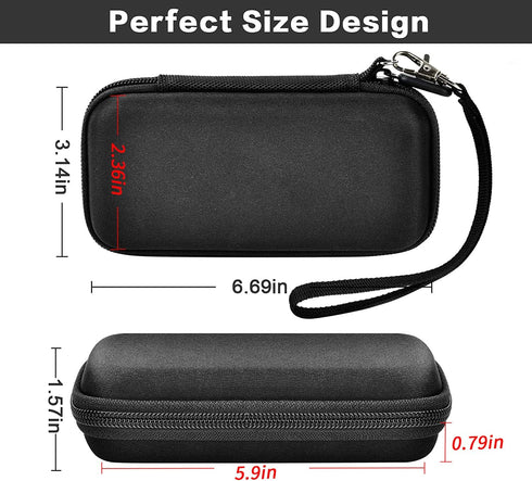 Case for Anker Magnetic Battery 10,000mAh Foldable Wireless Portable Charger, 633/622/621/321 5,000mAh Power Bank (MagGo) Holder, Storage for Base...