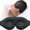Sleep Mask, Eye Mask for Sleeping, Women Men Side Sleeper, 3D Contoured Cup No Eye Pressure 100% Blocking Light Sleeping Mask with Adjustable Stra...