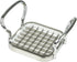 French Fry Cutter By Home Basics, French Fry Cutter Stainless Steel French Fry Slicer | With Easy Grip Handles,Silver...