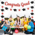 KatchOn, Glitter Congrats Grad Banner Red and Black - 10 Feet | Black and Red Graduation Banner, Grad Cap Garland for Grad Decorations Class of 20...