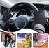3 Pairs Compression Craft Arthritis Hands Gloves Fingerless Pressure Joint Relief for Quilting Sewing Typing Household Duties (Black, Gray, Purple...