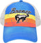 Ford Bronco Embroidered Logo Washed Cotton Adjustable Trucker Hat with Curved Brim, Royal Blue, One Size...