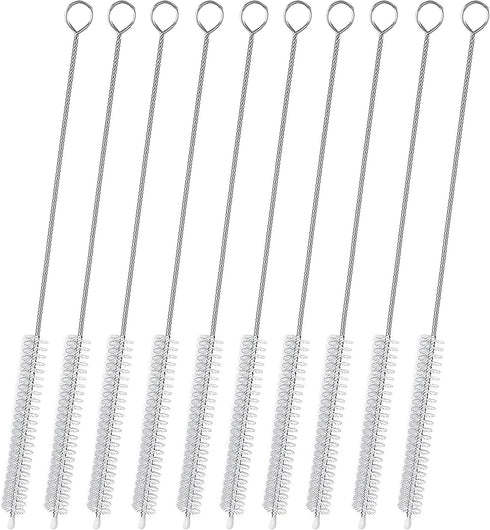 Straw Cleaner Brush for Stanley Extra Long 12 inch, Extra Wide 12mm diam Straw Brushes for 40/30/20 oz Stanley Mug, Straw Cleaning Brush for Tubes...