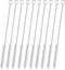 Straw Cleaner Brush for Stanley Extra Long 12 inch, Extra Wide 12mm diam Straw Brushes for 40/30/20 oz Stanley Mug, Straw Cleaning Brush for Tubes...