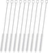 Straw Cleaner Brush for Stanley Extra Long 12 inch, Extra Wide 12mm diam Straw Brushes for 40/30/20 oz Stanley Mug, Straw Cleaning Brush for Tubes...
