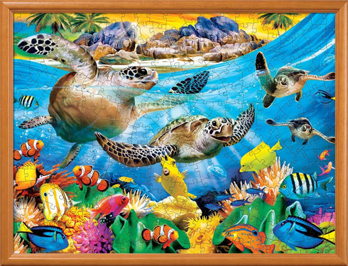 MasterPieces 300 Piece EZ Grip Jigsaw Puzzle - Breaking Waves - 18"x24"...
