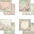 STAMPERIA INTERNATIONAL, KFT Scrapbooks Paper Pad 8X8 10PK HOUSE ROSE, 20.3 x 20.3 (8'' x 8''), Multicoloured...