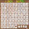 6 Inch Alphabet Letter Stencils, 66 Pcs Reusable Plastic Letter Number Symbol Interlocking Drawing Template Kit for Painting on Wood, Wall, Glass,...