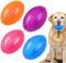 4 Pcs 4.5'' Spiky Squeaker Football Dog Toy for Medium Large Dogs Spiky Dog Balls Puppy Chew Toys for Aggressive Chewers Spiky Ball Dog Toy Fetch ...