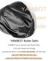 YANIBEST Silk Satin Bonnet Hair Wrap for Sleeping, Adjustable Slouchy Beanie for Women, Silk Lined for Curly Hair and Braids, Dark Grey...