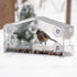 Perky-Pet 347 Clear Outdoor Window Bird Feeder with Strong Suction Cups – 1 Lb Seed Capacity...